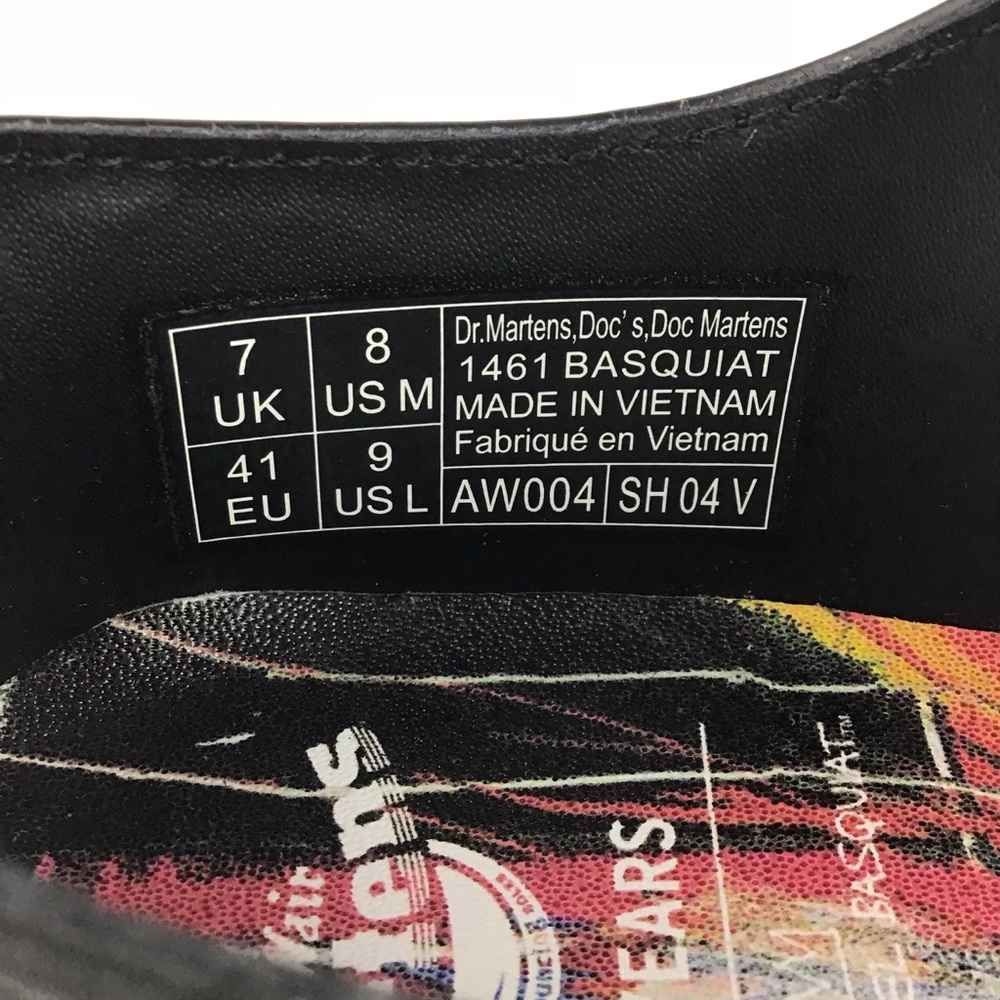 Dr. Martens x Basquiat 1461 Leather Shoes - Picture 7 of 7